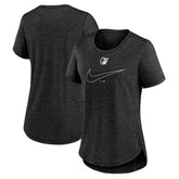 MLB Baltimore Orioles Nike Women's Big Swoosh Tri-Blend Scoop Neck T-Shirt