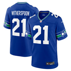 Devon Witherspoon Throwback Player Game Jersey - Seattle Seahawks