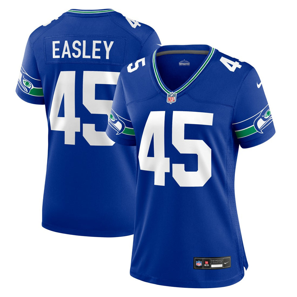 Kenny Easley Women's Throwback Retired Player Game Jersey - Seattle Seahawks