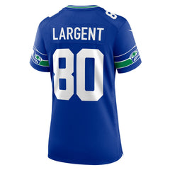 Steve Largent Women's Throwback Retired Player Game Jersey - Seattle Seahawks