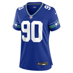 Jarran Reed Women's Throwback Player Game Jersey - Seattle Seahawks