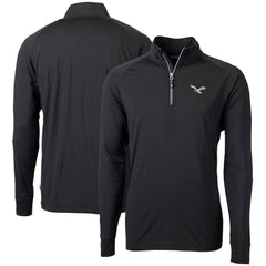 Cutter & Buck Eco Knit Stretch Recycled Quarter-Zip Pullover - Philadelphia Eagles