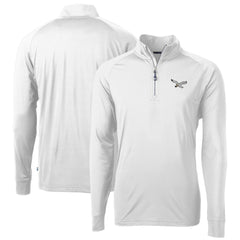 Cutter & Buck Eco Knit Stretch Recycled Quarter-Zip Pullover - Philadelphia Eagles