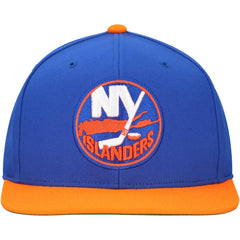 NHL Royal New York Islanders Mitchell & Ness Core Team Ground 2.0 Snapback Hat