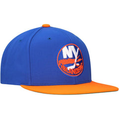 NHL Royal New York Islanders Mitchell & Ness Core Team Ground 2.0 Snapback Hat
