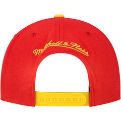 NHL Red Calgary Flames Mitchell & Ness Core Team Ground 2.0 Snapback Hat