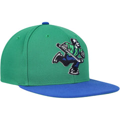 NHL Green Vancouver Canucks Mitchell & Ness Core Team Ground 2.0 Snapback Hat