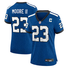 Kenny Moore II Women's Indiana Nights Alternate Game Jersey - Indianapolis Colts