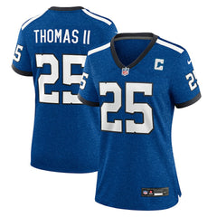 Rodney Thomas II Women's Indiana Nights Alternate Game Jersey - Indianapolis Colts