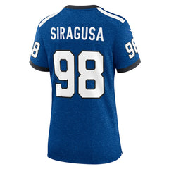 Tony Siragusa Women's Indiana Nights Alternate Game Jersey - Indianapolis Colts