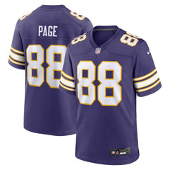 Alan Page Retired Player Alternate Game Jersey - Minnesota Vikings