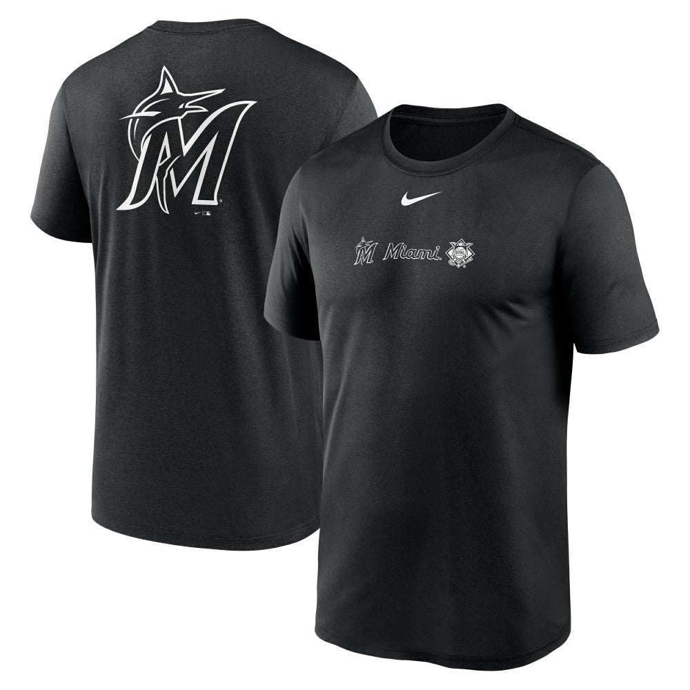 MLB Miami Marlins Nike Fashion Over Shoulder Logo Legend T-Shirt