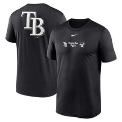 MLB Tampa Bay Rays Nike Fashion Over Shoulder Logo Legend T-Shirt