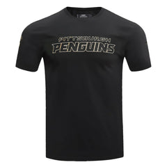 NHL Black Pittsburgh Penguins Pro Standard Wordmark T-Shirt
