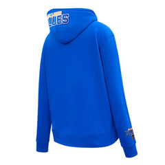 NHL Blue St. Louis Blues Pro Standard Women's Classic Chenille Pullover Hoodie