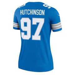 Aidan Hutchinson Women's Legend Player Performance Top - Detroit Lions
