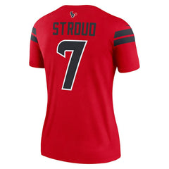 C.J. Stroud Women's Alternate Legend Player Performance Top - Houston Texans