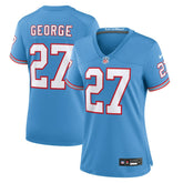 Eddie George Women's Oilers Throwback Retired Player Game Jersey - Tennessee Titans