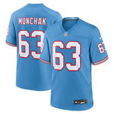 Mike Munchak Retired Player Alternate Game Jersey - Tennessee Titans