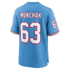 Mike Munchak Retired Player Alternate Game Jersey - Tennessee Titans
