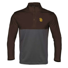 MLB San Diego Padres Levelwear Pursue Insignia 2.0 Quarter-Zip Pullover Top