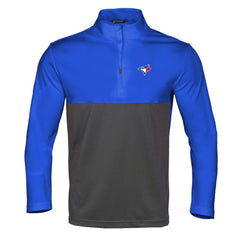 MLB Toronto Blue Jays Levelwear Pursue Insignia 2.0 Quarter-Zip Pullover Top