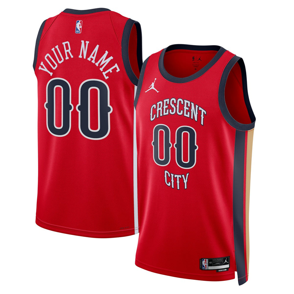 NBA New Orleans Pelicans Jordan Brand Unisex Swingman Custom Jersey