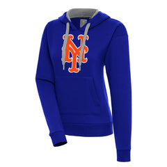 MLB New York Mets Antigua Women's Victory Pullover Hoodie