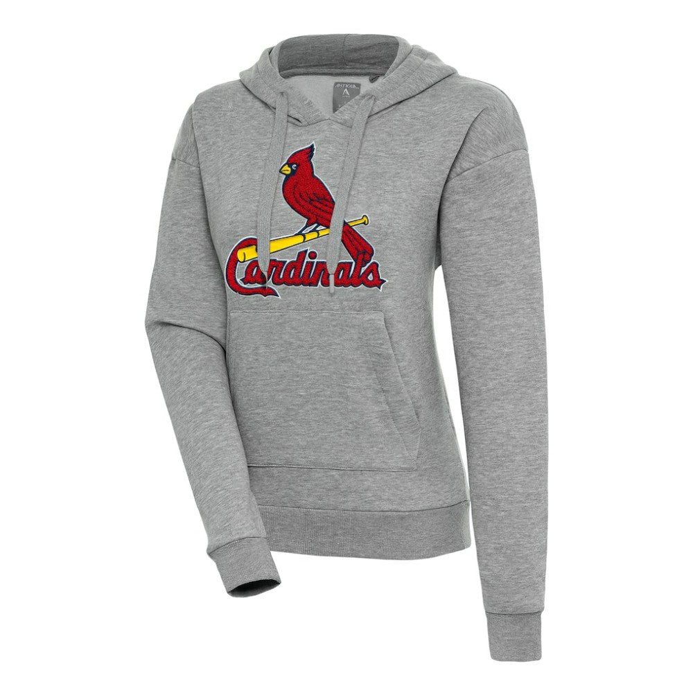 MLB St. Louis Cardinals Antigua Women's Victory Pullover Hoodie