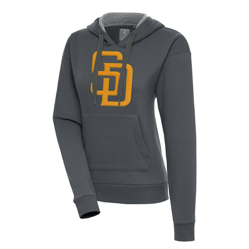 MLB San Diego Padres Antigua Women's Victory Pullover Hoodie