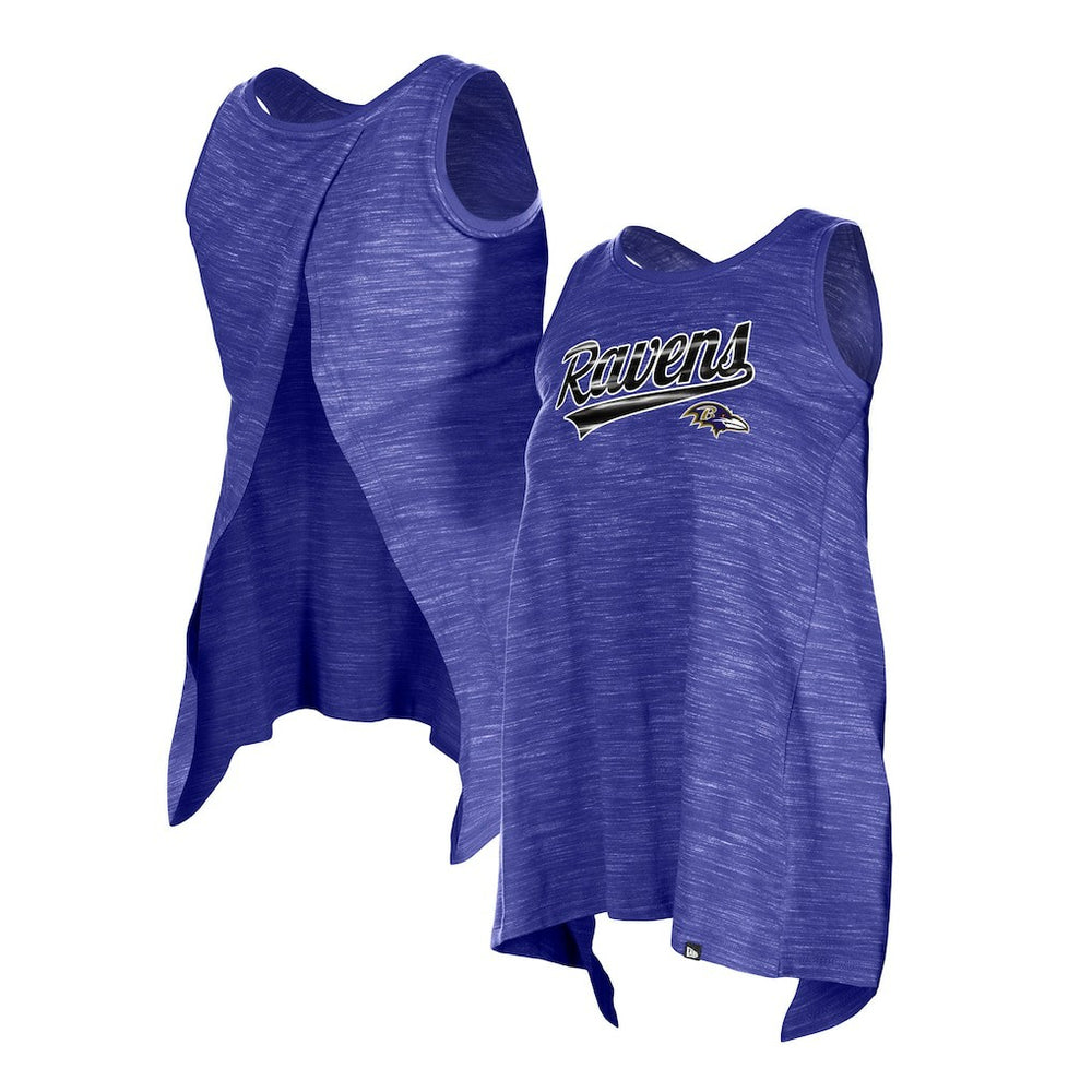 Women's Space Dye Active Tank Top - Baltimore Ravens