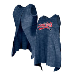 Women's Space Dye Active Tank Top - New England Patriots