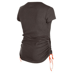 Women's Ruched Side T-Shirt - Cleveland Browns