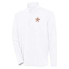 MLB Houston Astros Antigua Hunk Quarter-Zip Pullover Top