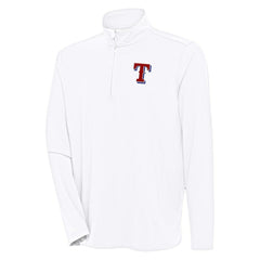 MLB Texas Rangers Antigua Hunk Quarter-Zip Pullover Top