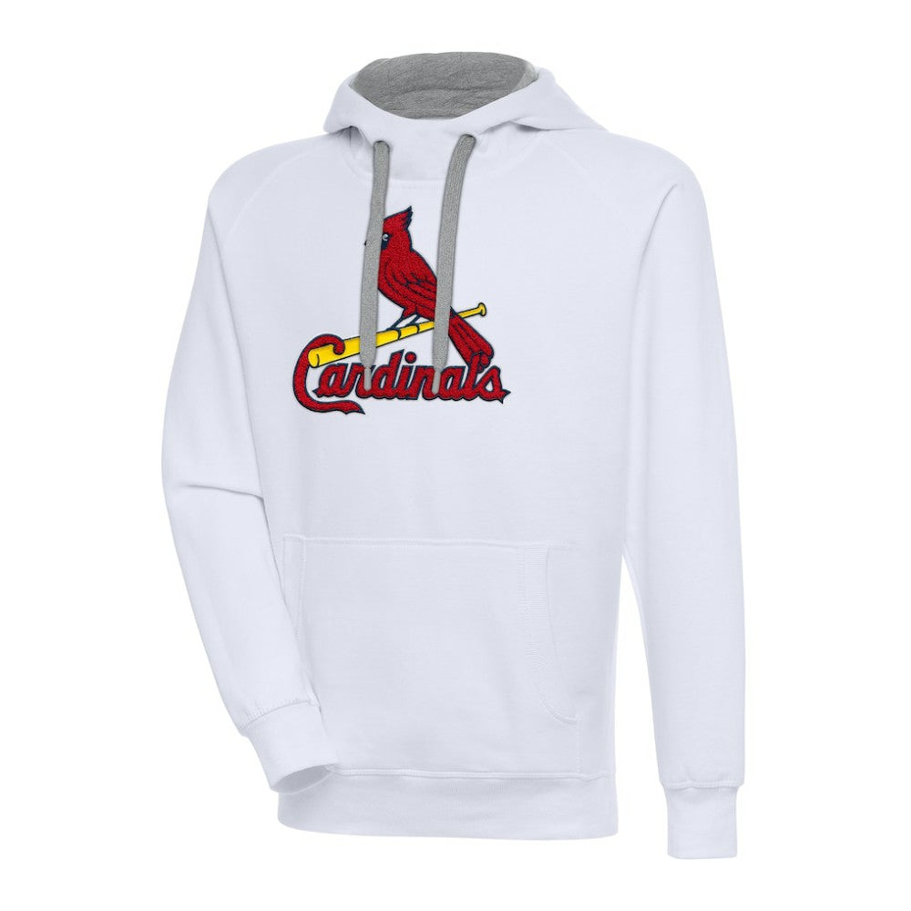 MLB St. Louis Cardinals Antigua Victory Chenille Pullover Hoodie