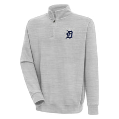MLB Detroit Tigers Antigua Victory Quarter-Zip Pullover Top