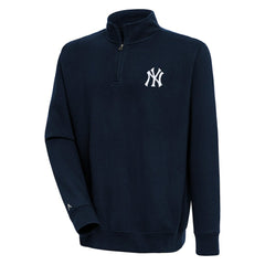 MLB New York Yankees Antigua Victory Quarter-Zip Pullover Top