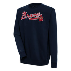 MLB Atlanta Braves Antigua Victory Pullover Sweatshirt