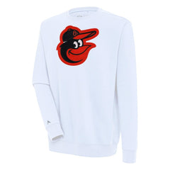 MLB Baltimore Orioles Antigua Victory Pullover Sweatshirt