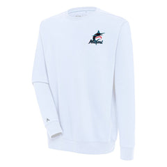 MLB Miami Marlins Antigua Victory Pullover Sweatshirt