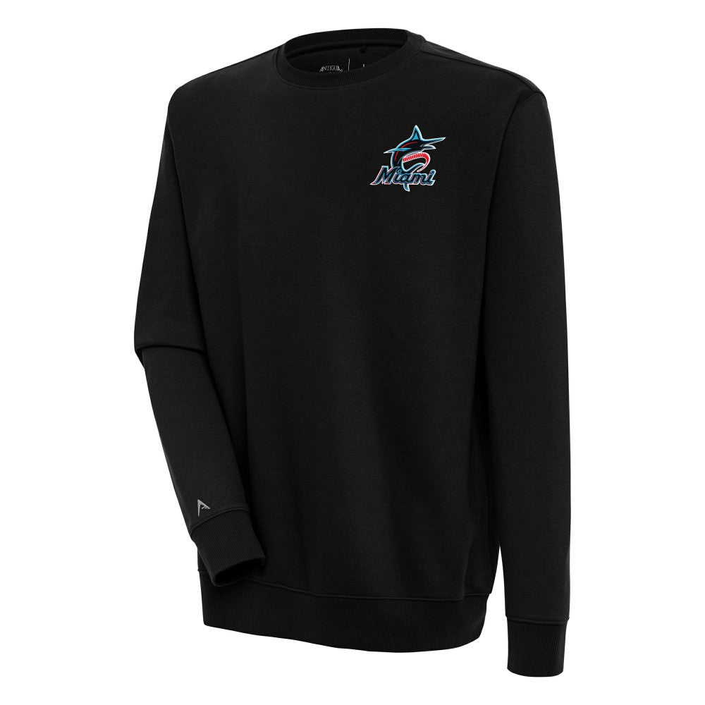 MLB Miami Marlins Antigua Victory Pullover Sweatshirt