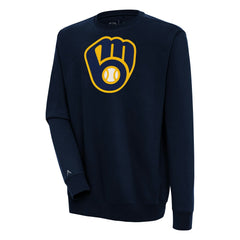 MLB Milwaukee Brewers Antigua Victory Pullover Sweatshirt