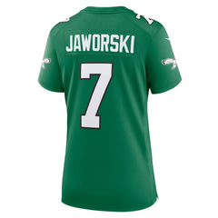 Ron Jaworski Women's Alternate Game Jersey - Philadelphia Eagles