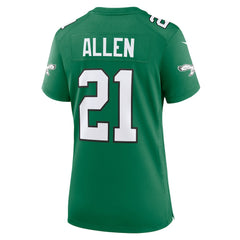 Eric Allen Women's Alternate Game Jersey - Philadelphia Eagles