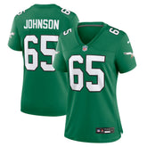 Lane Johnson Women's Alternate Game Jersey - Philadelphia Eagles