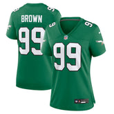 Jerome Brown Women's Alternate Game Jersey - Philadelphia Eagles