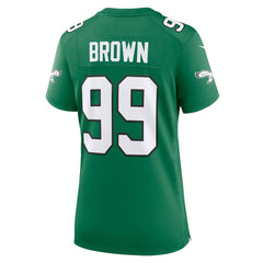 Jerome Brown Women's Alternate Game Jersey - Philadelphia Eagles