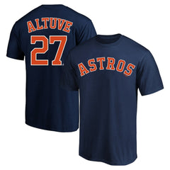 MLB Jose Altuve Houston Astros Fanatics Big & Tall Name & Number T-Shirt
