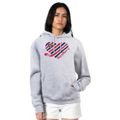 NHL White Florida Panthers G-III 4Her by Carl Banks Women's Heart Pullover Hoodie